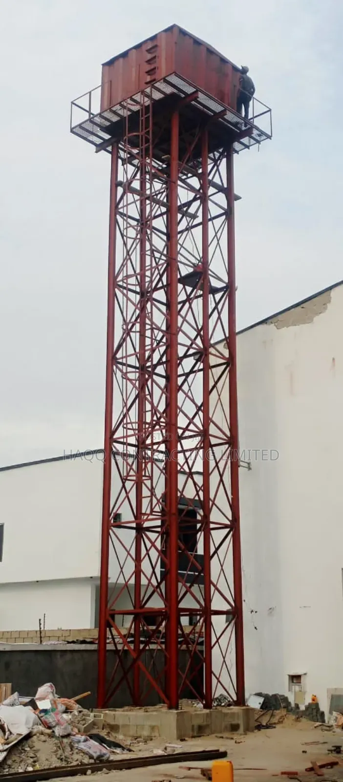We Are Water Tank Stand Fabrication Expert
