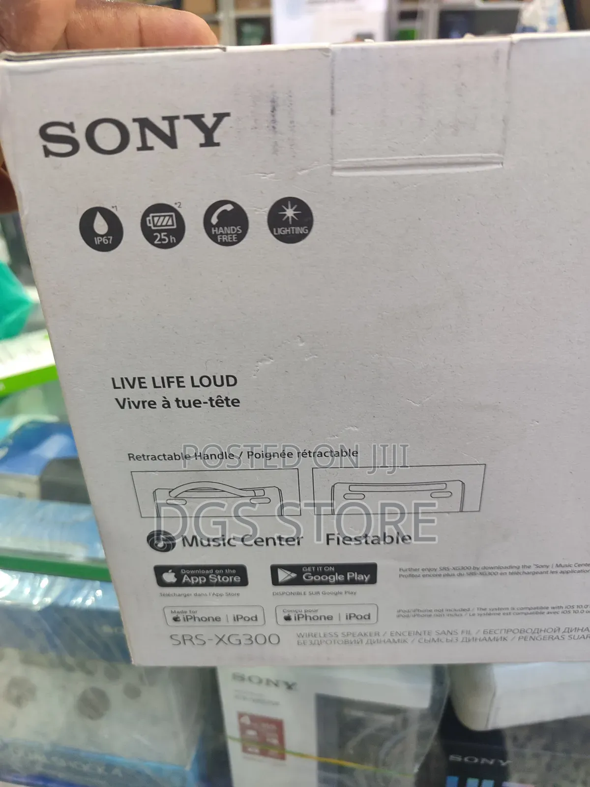 Sony SRS XG300 Bluetooth Speaker 
