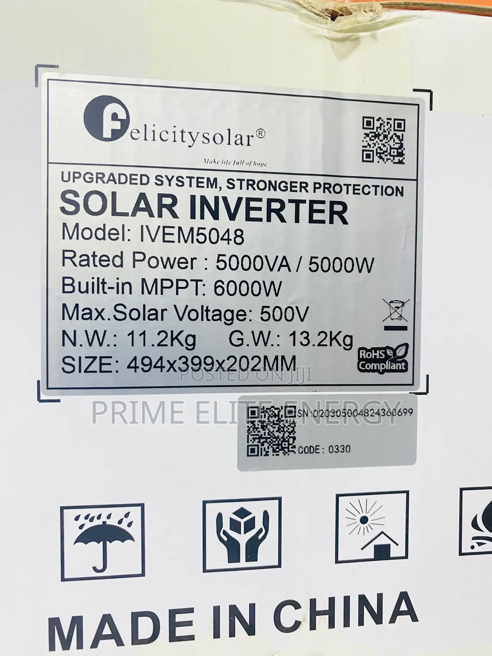 5kva Felicity Solar Ivem Inverter