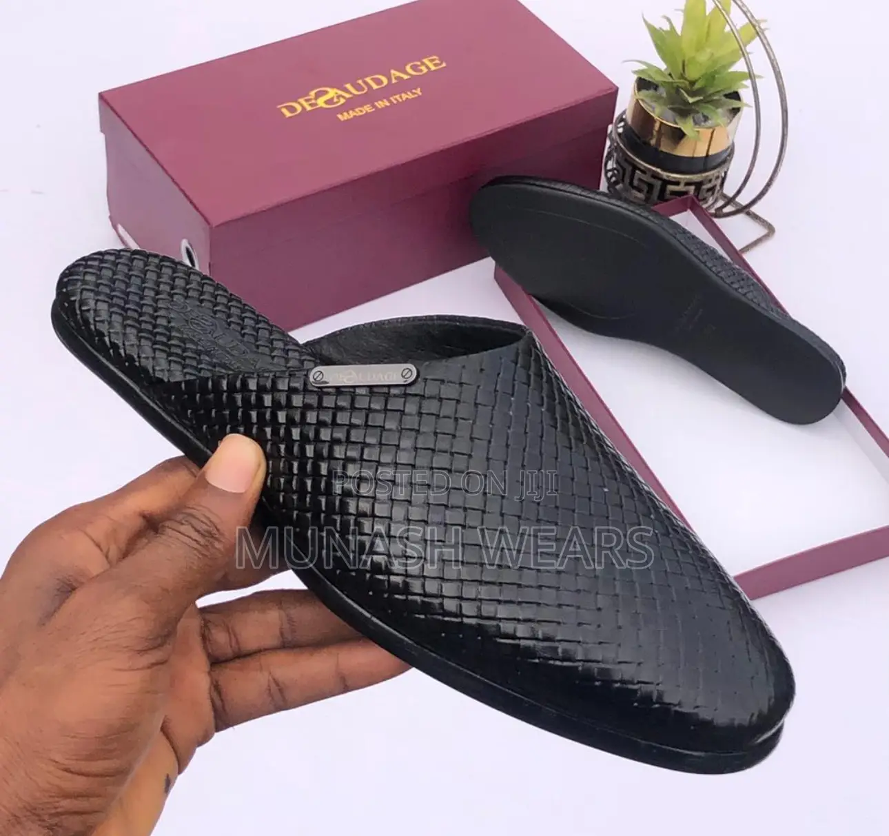 Luxury Leather Half Shoe