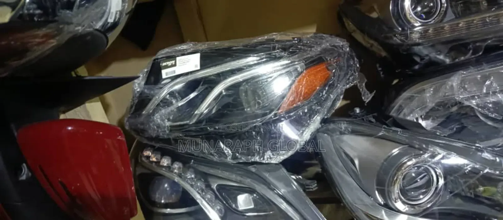 2018 Mercedes Benz E350 LED Headlights.