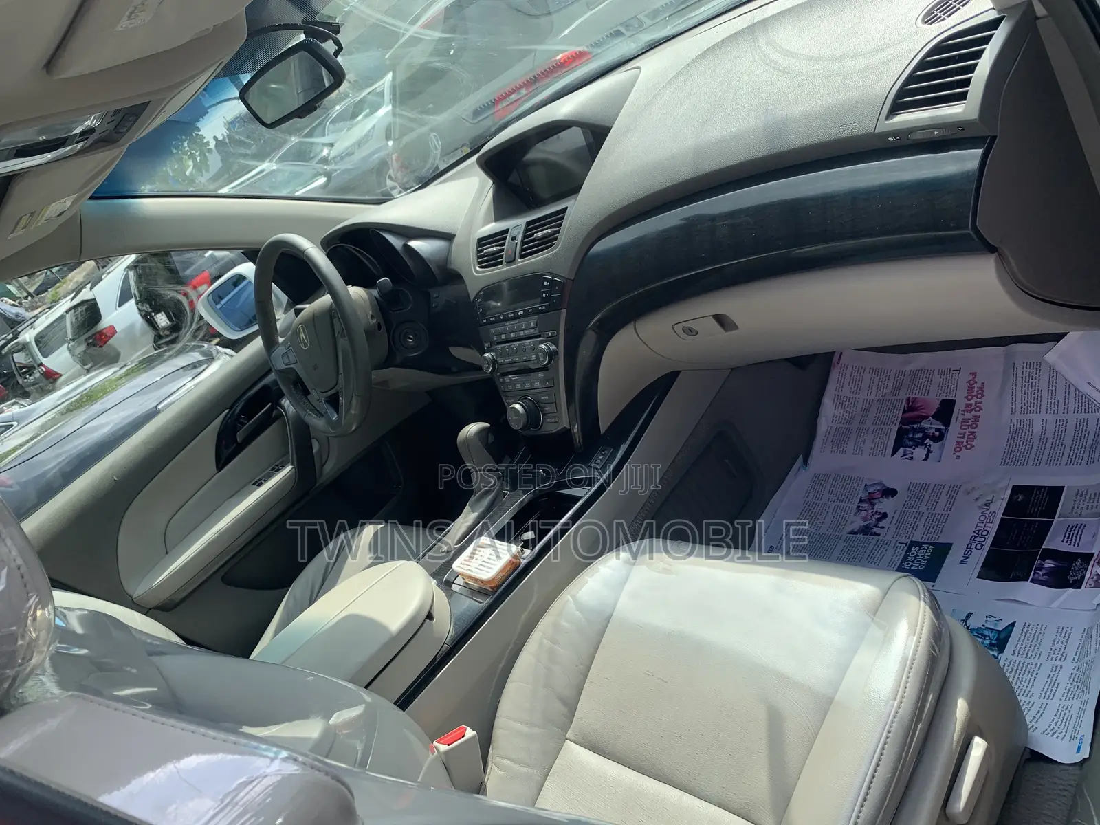 Acura MDX SUV 4dr AWD (3.7 6cyl 5A) 2009 White