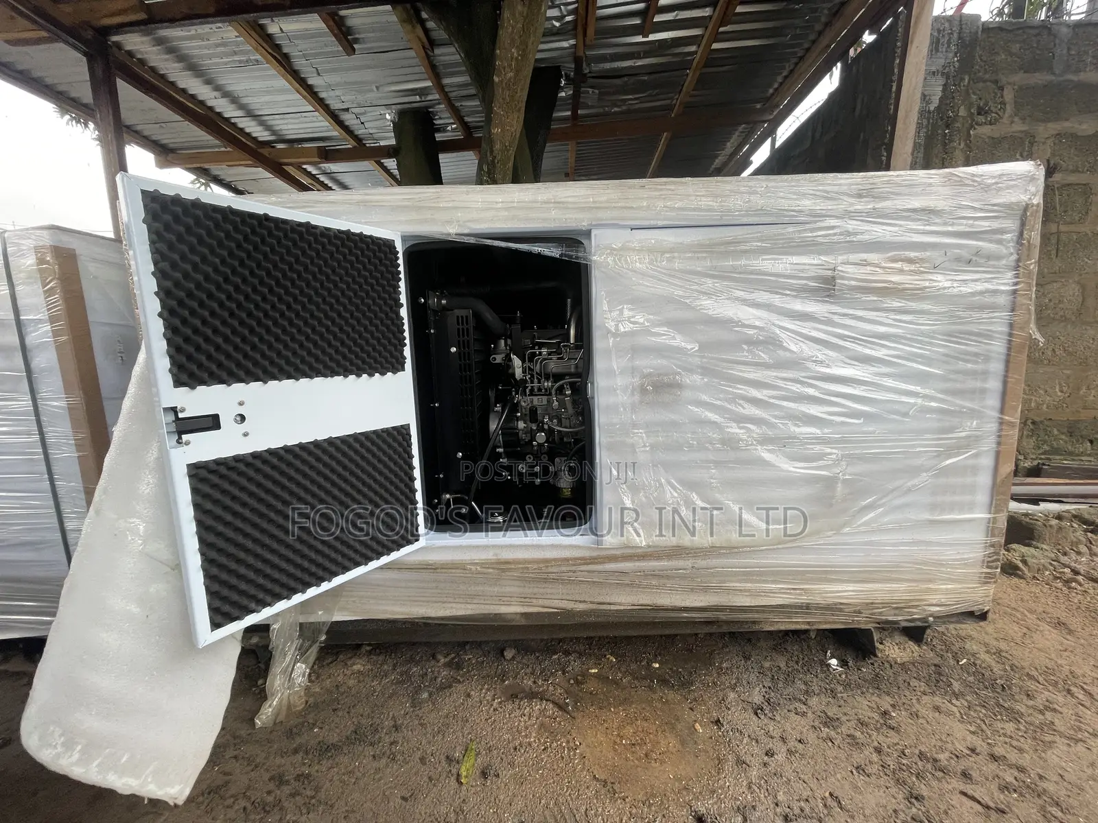 50 KVA Perkins Sound Proof Diesel Generator 100% Copper