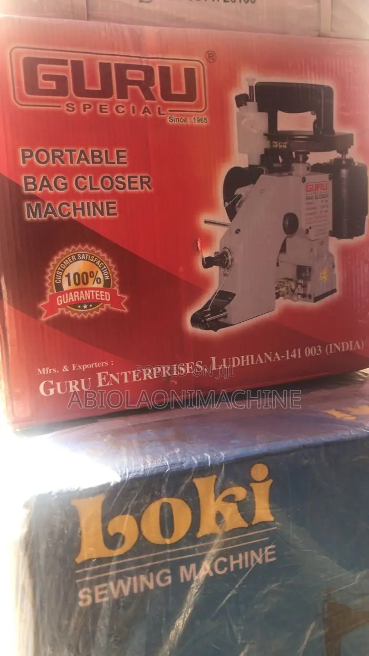 Guru Bag Closer Machine