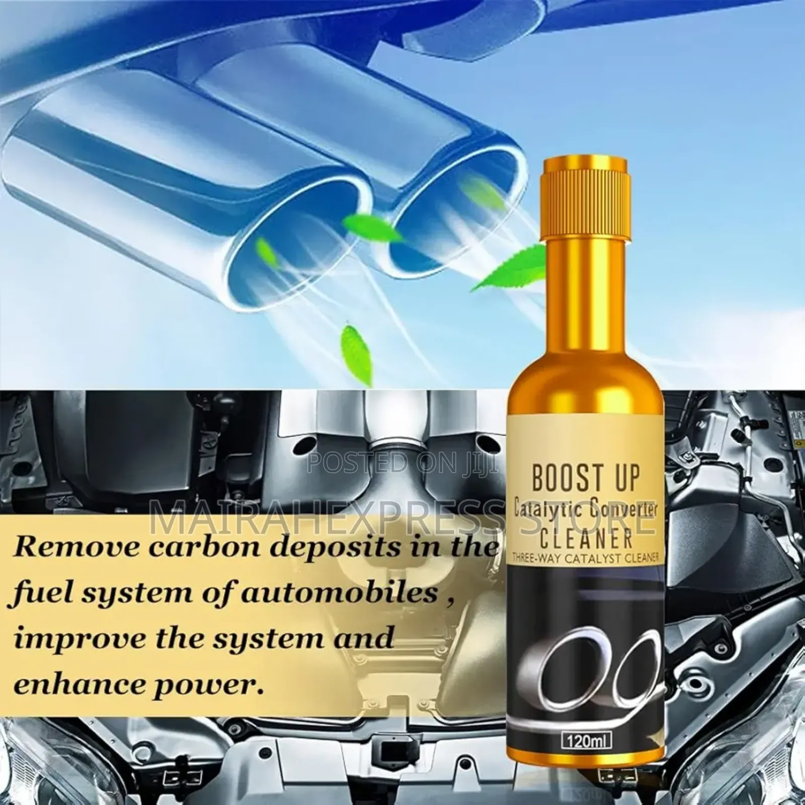 Boost Up Vehicle Engine Catalytic Converter Cleaner