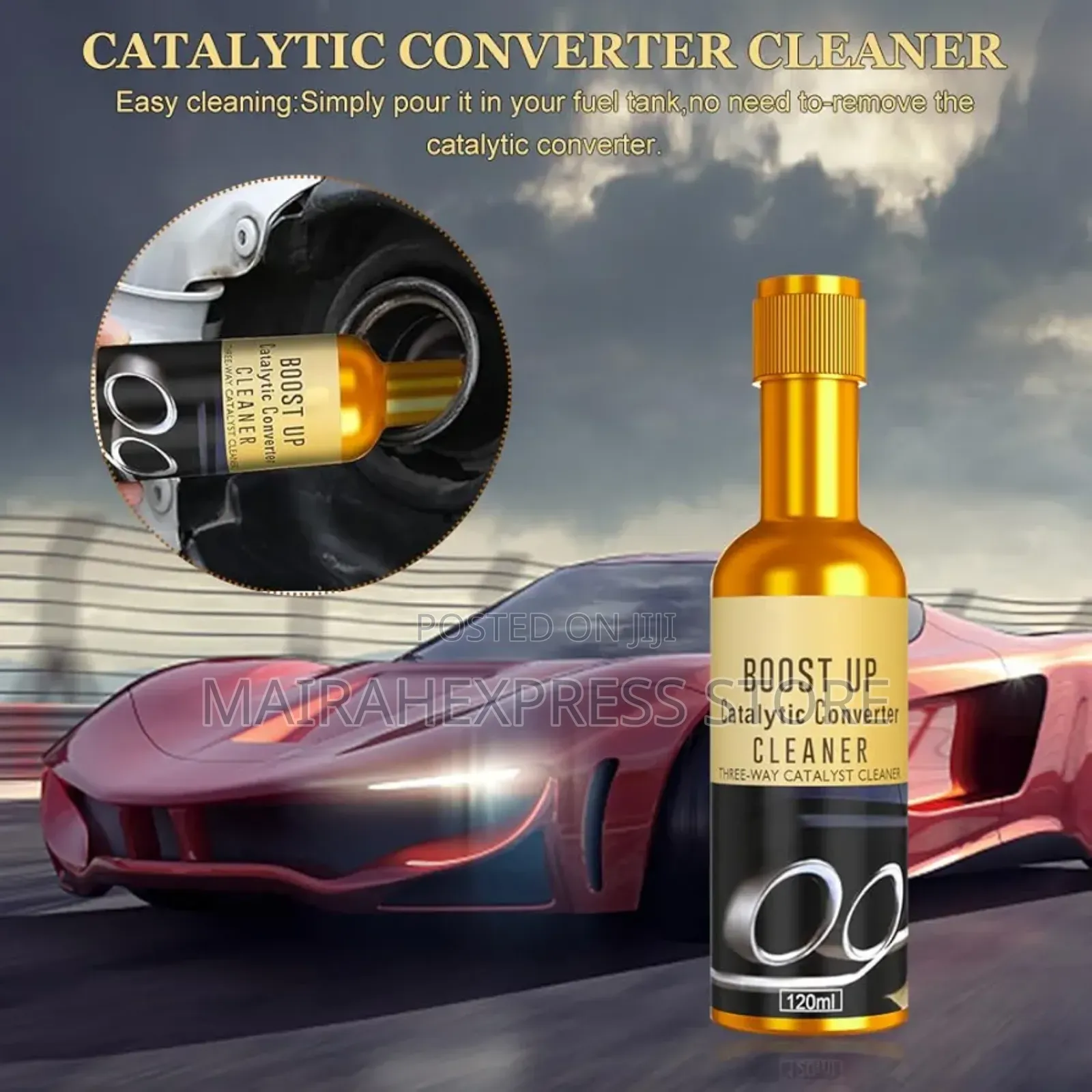 Boost Up Vehicle Engine Catalytic Converter Cleaner