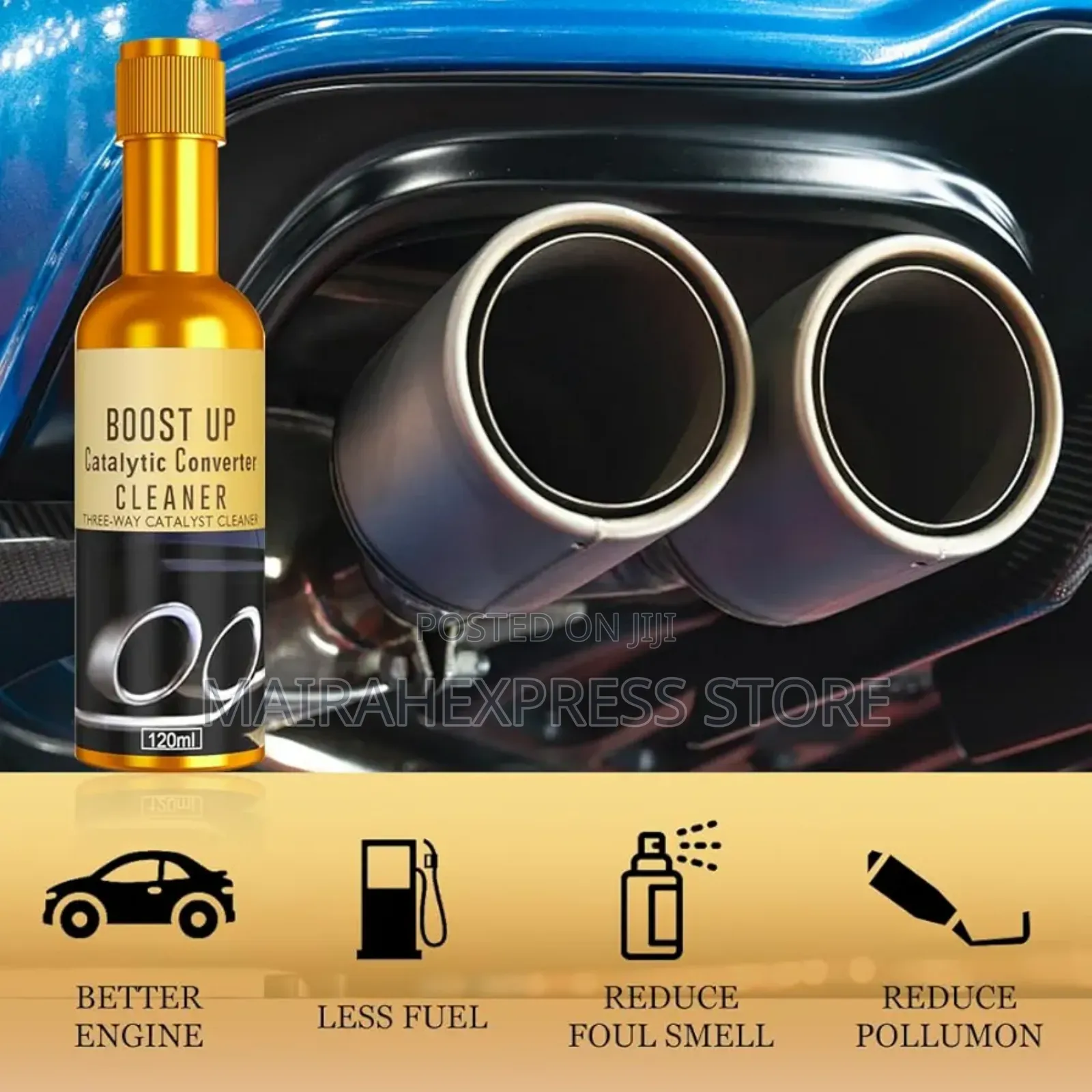 Boost Up Vehicle Engine Catalytic Converter Cleaner