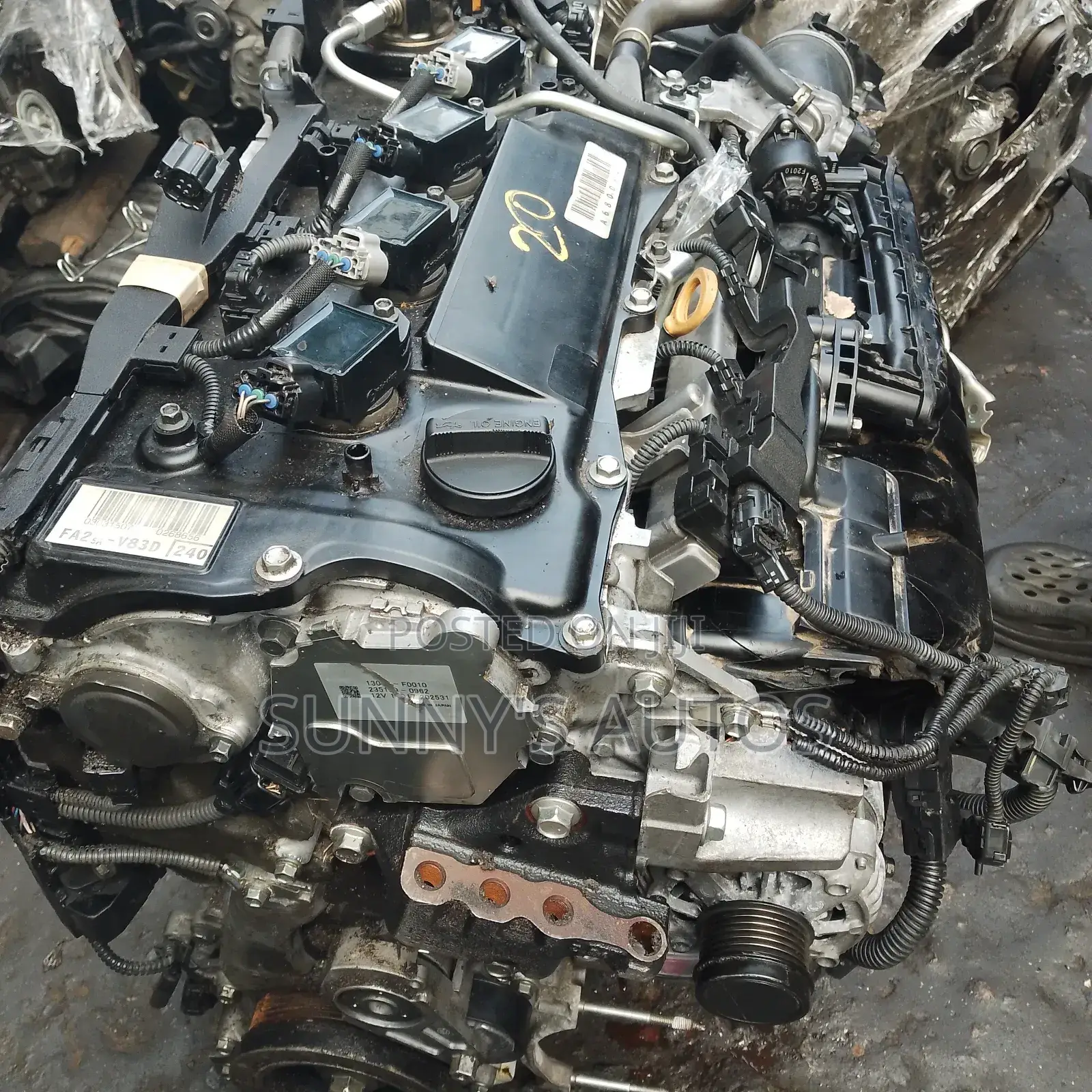 Toyota Camry Engine 2020 Model.
