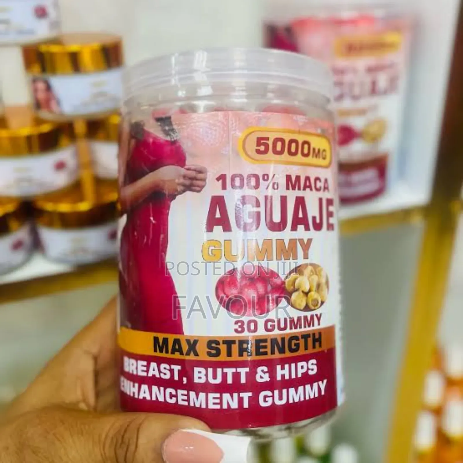 Aguaje Breast, Hips and Butt Gummy 5000mg