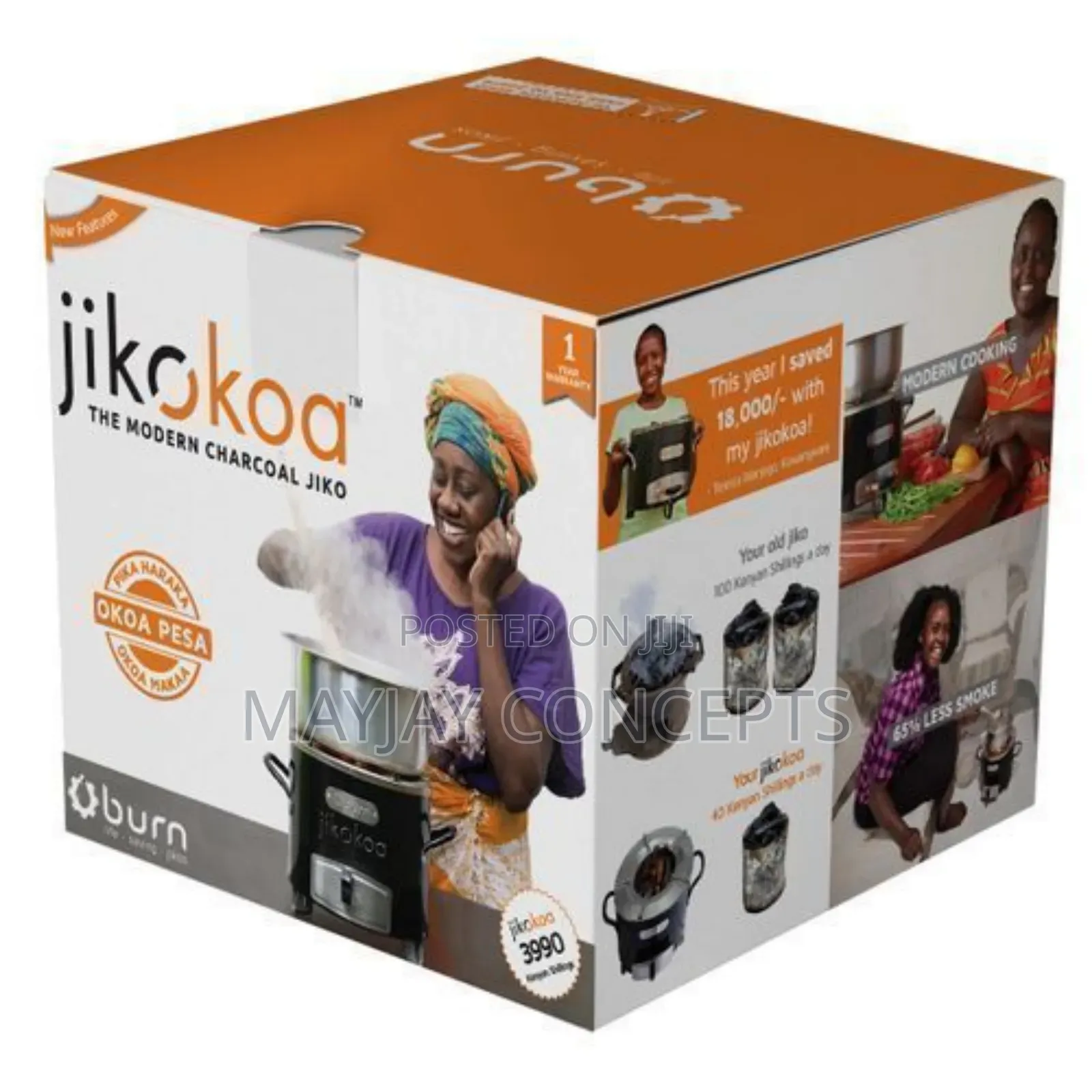 Jikokoa Charcoal Cooking Stove-Medium Size