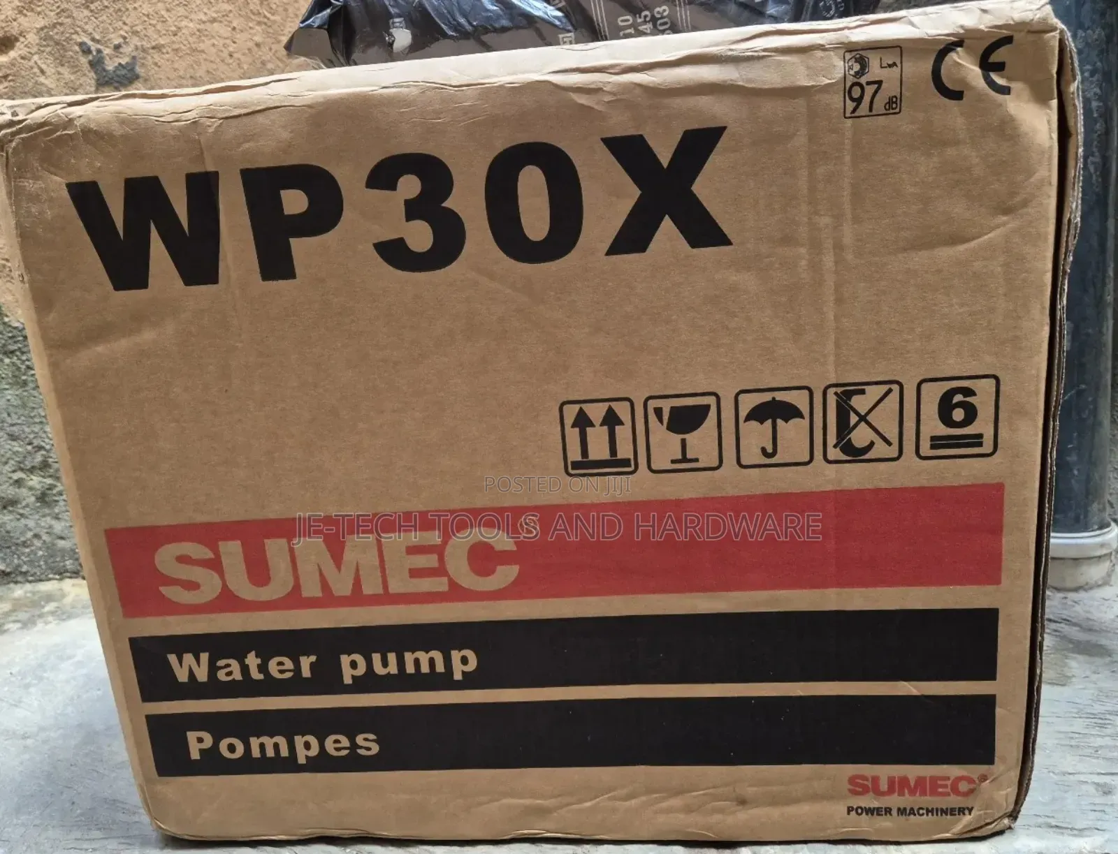 Sumec 5.5hp Water Pump Generator Machine Petrol Wp30x
