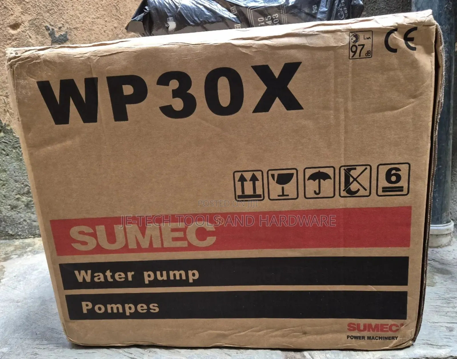 Sumec 5.5hp Water Pump Generator Machine Petrol Wp30x