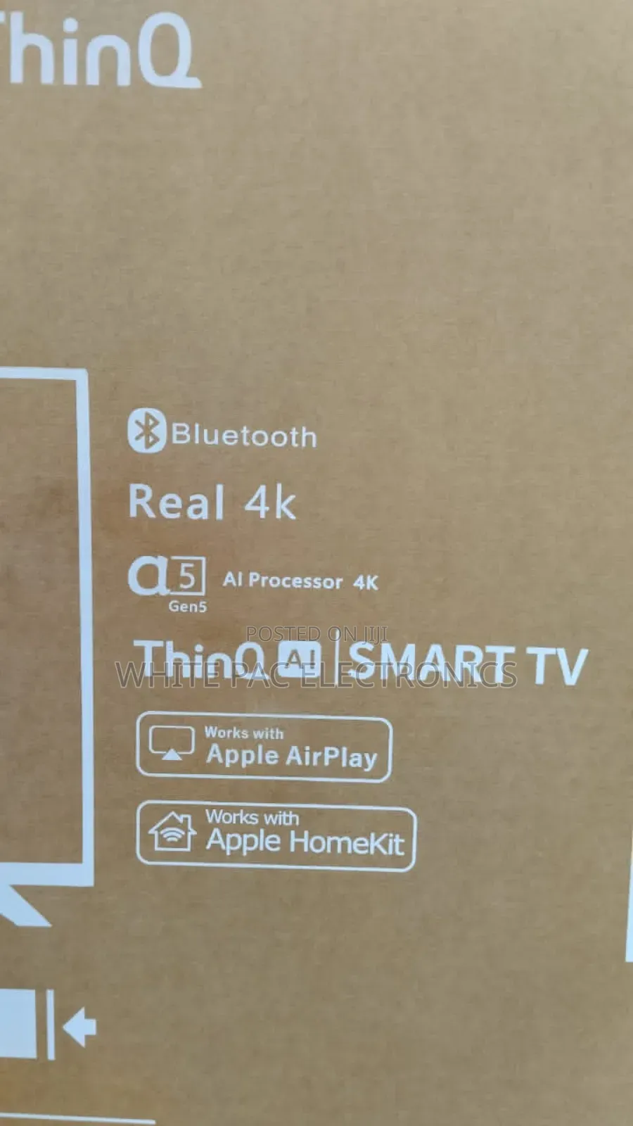 Original >Lg 100"Inch Uhd Android Smart Tv>Youtube >Netflix > Wi-Fi