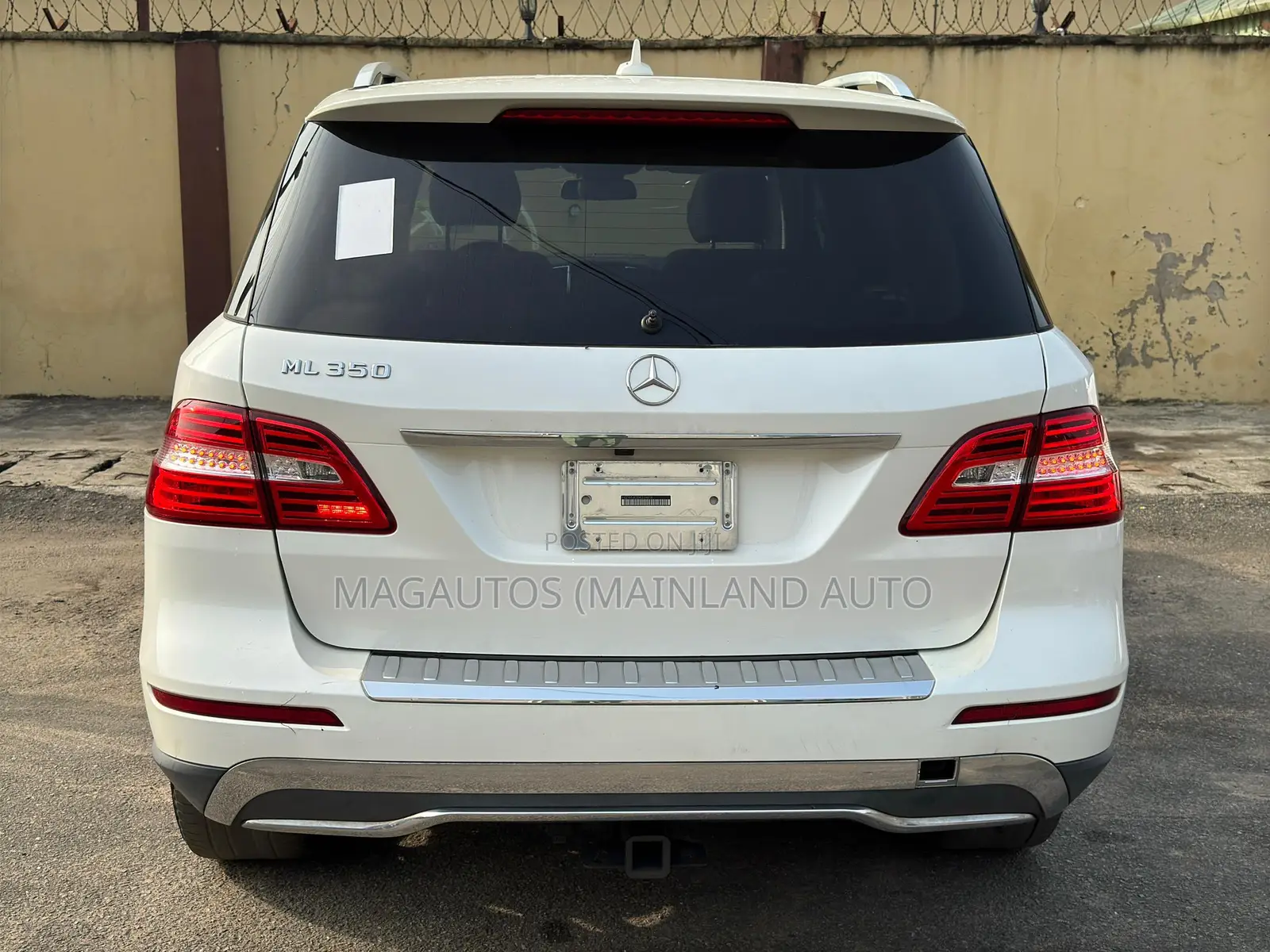 Mercedes-Benz M Class ML 350 4Matic 2013 White