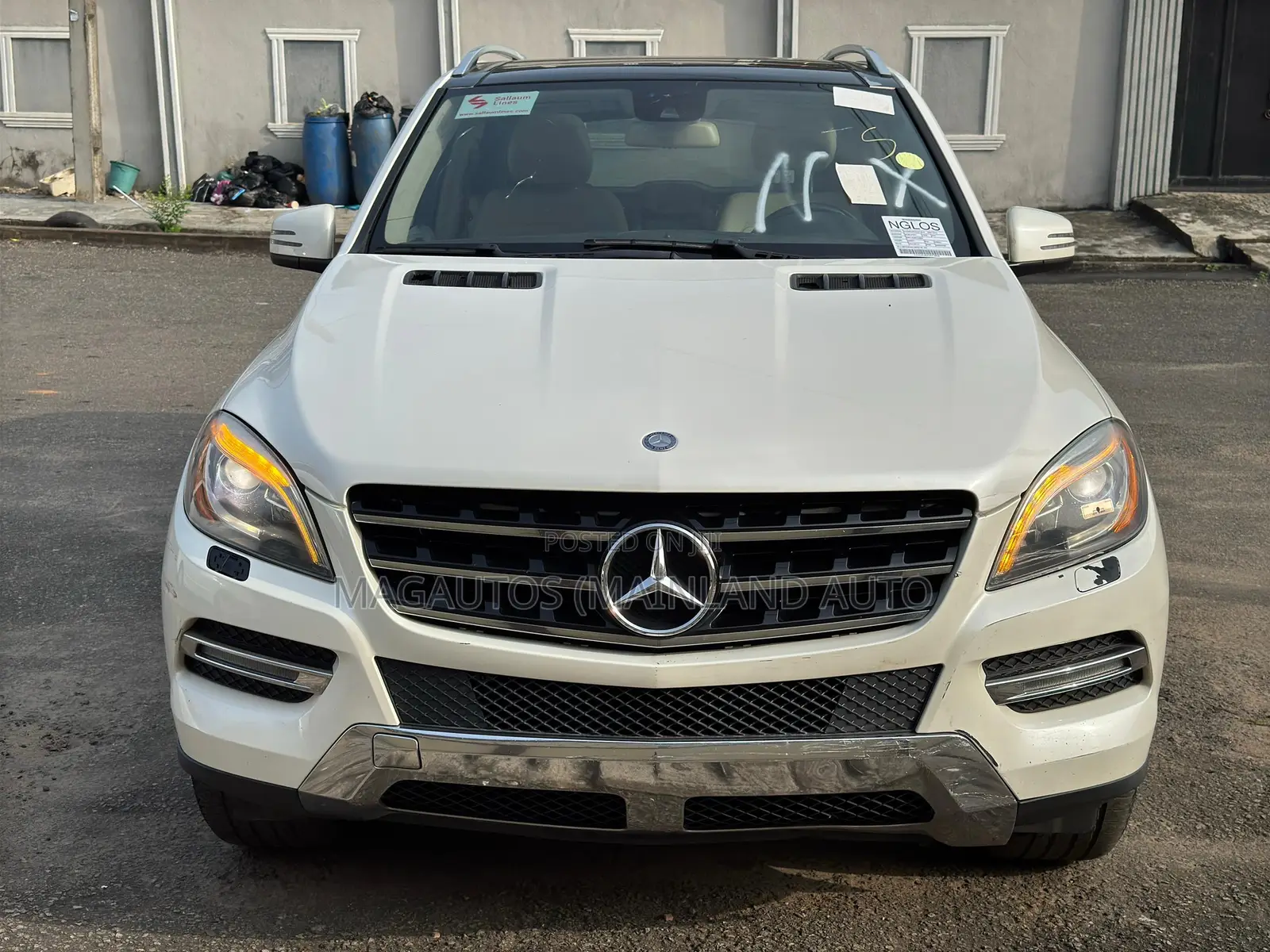 Mercedes-Benz M Class ML 350 4Matic 2013 White