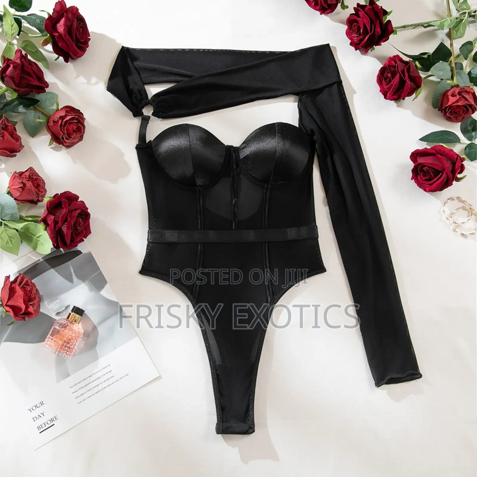 Off Shoulder Corset Bodysuit