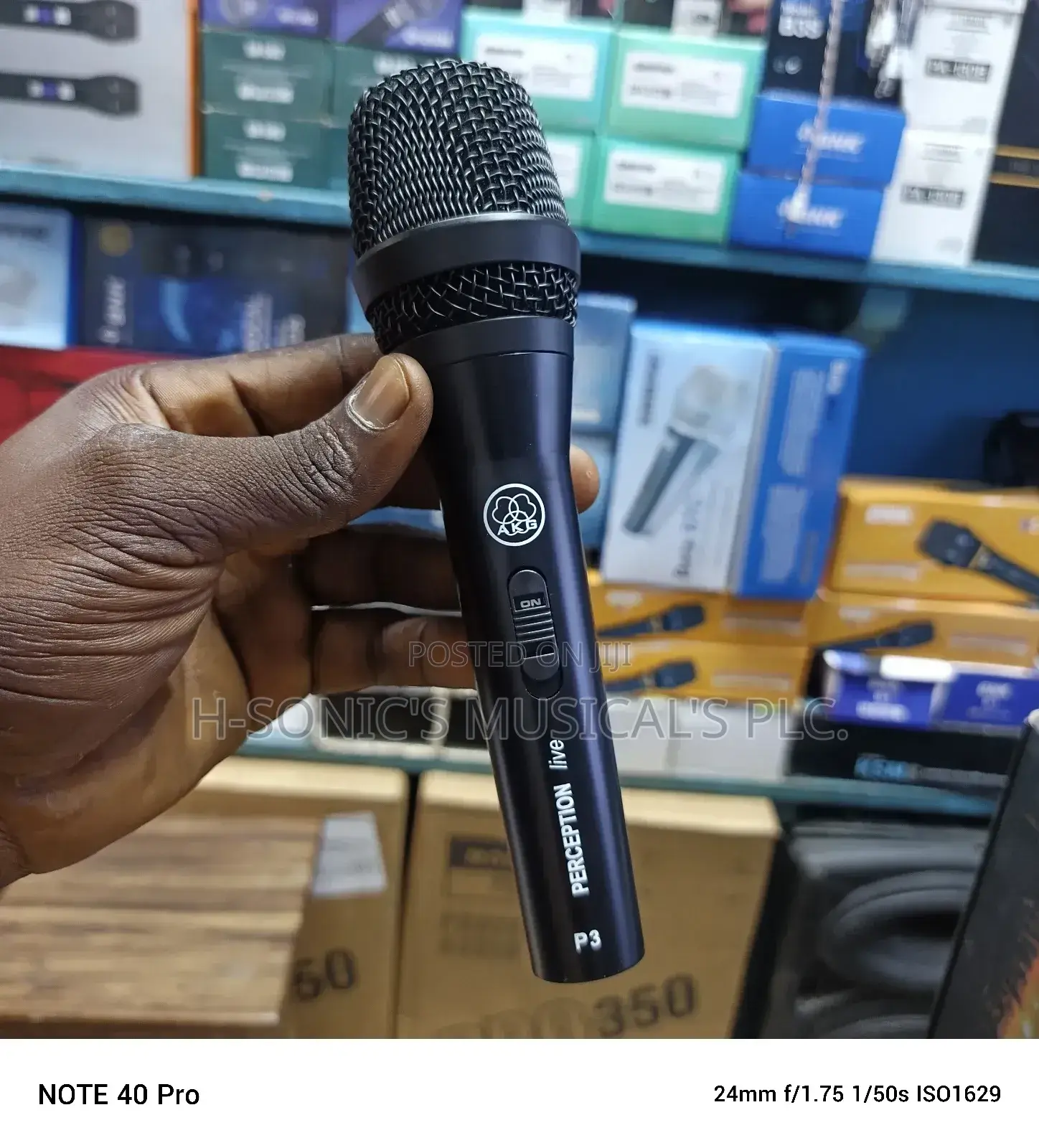 Professional Akg P3S Vocal Dynamic Microphone