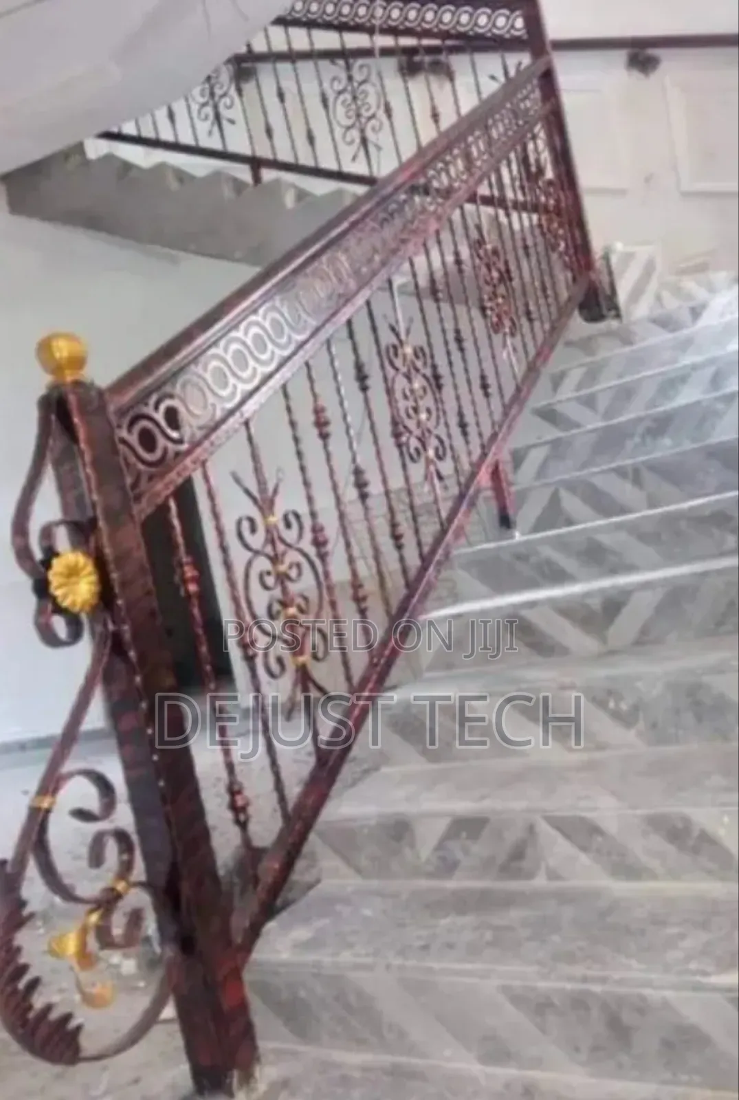 Wrought Steel Handrail Barriers