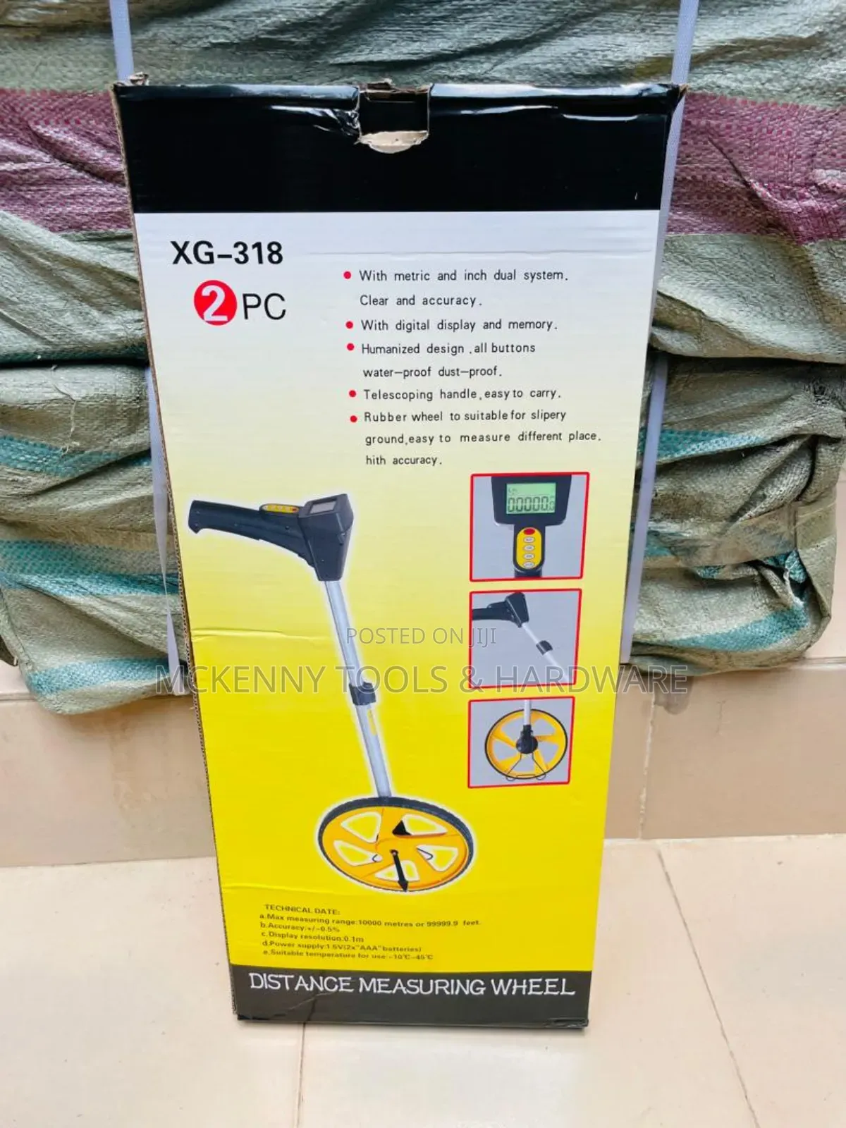 Xg-318 2pc With Metric Measuring