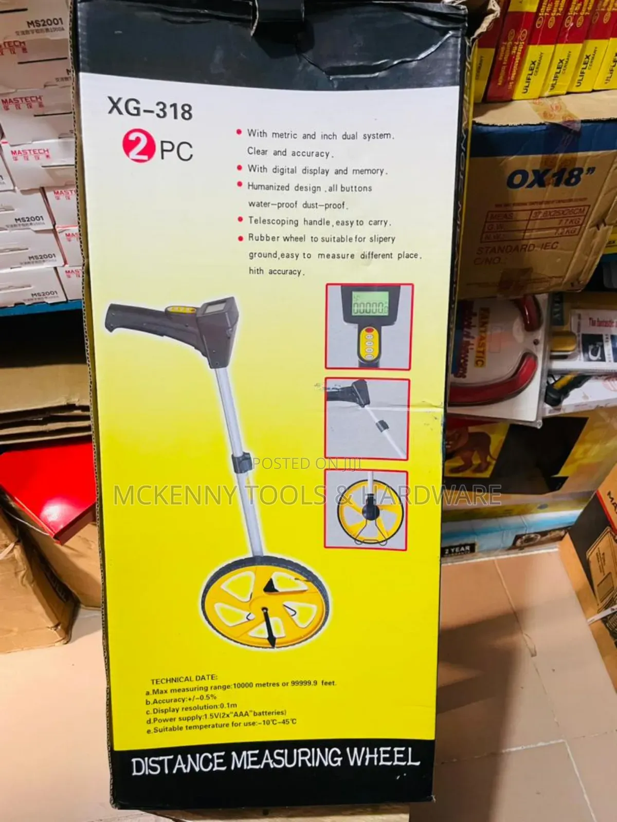 Xg-318 2pc With Metric Measuring