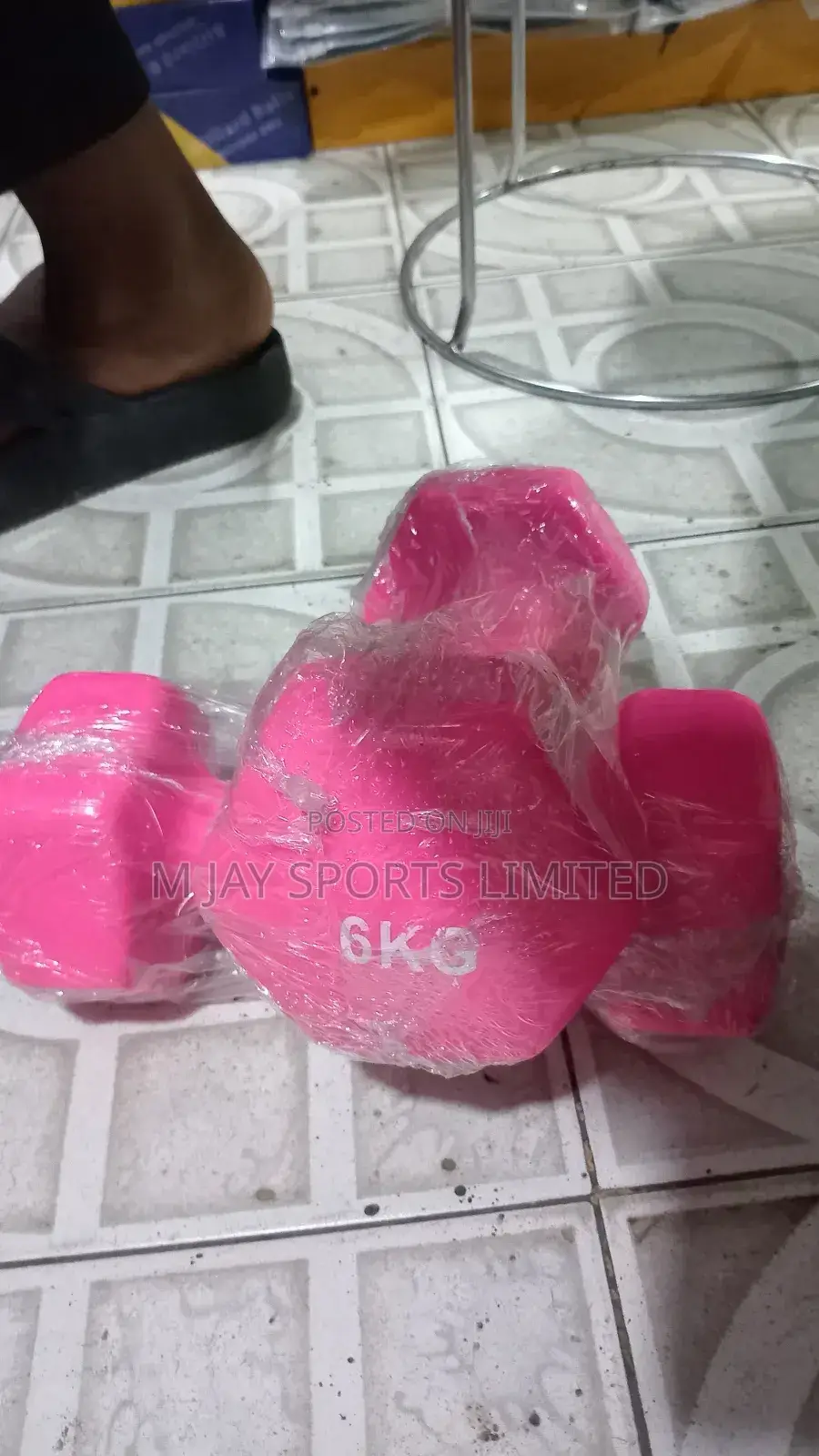 6kg Aerobic Dumbell Pair