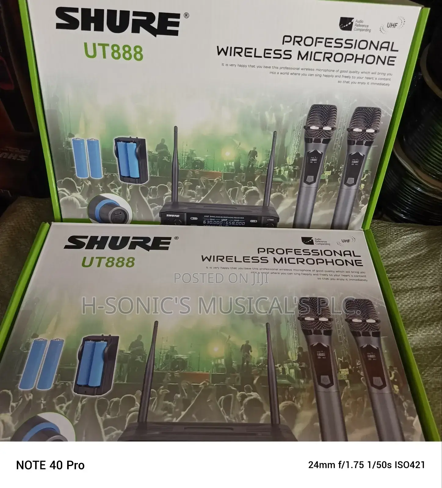 Professional SHURE UT888 Wireless Microphone