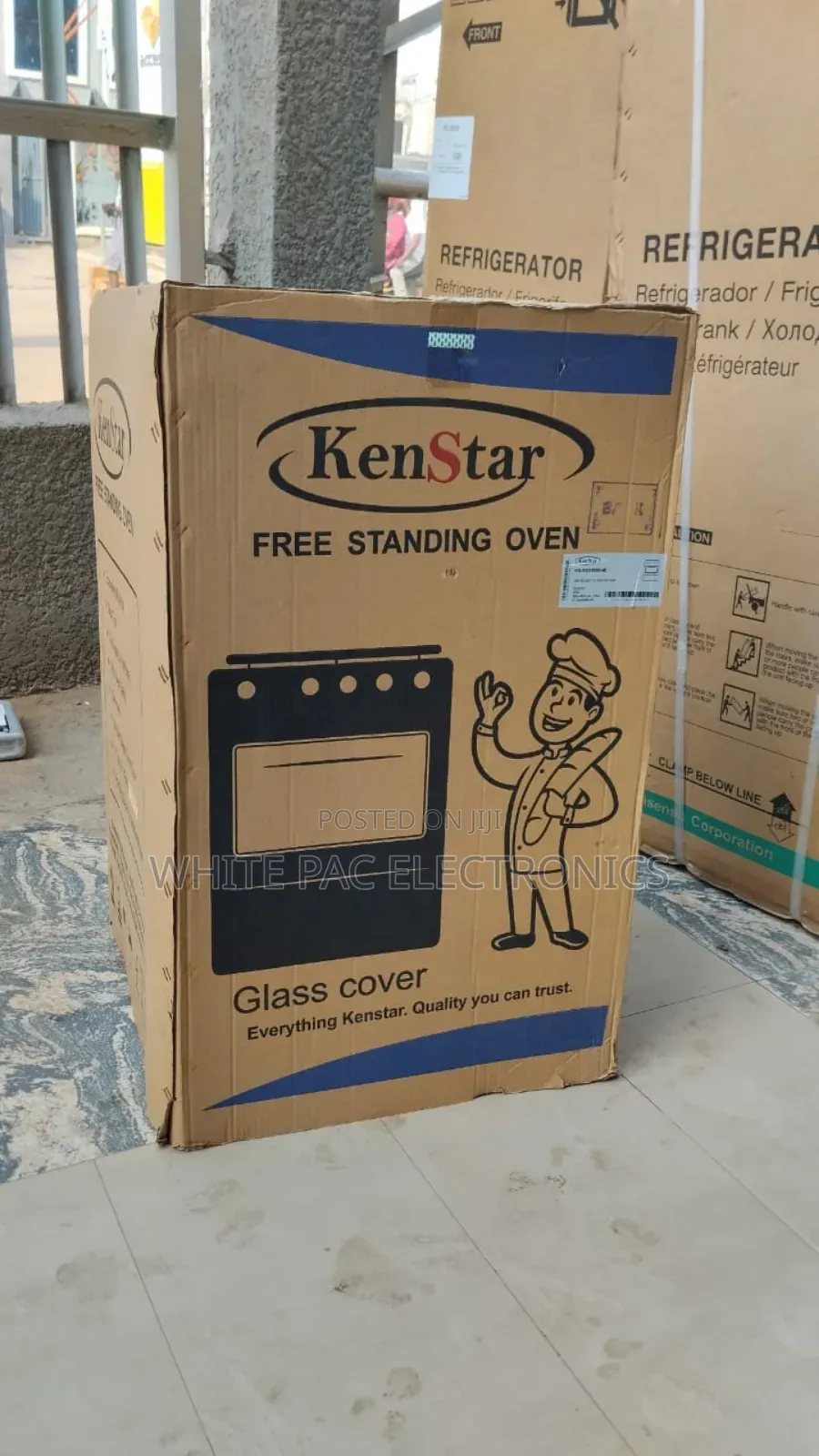 Kenstar Standing 4 Burner Gas Cooker Automatic With Oven