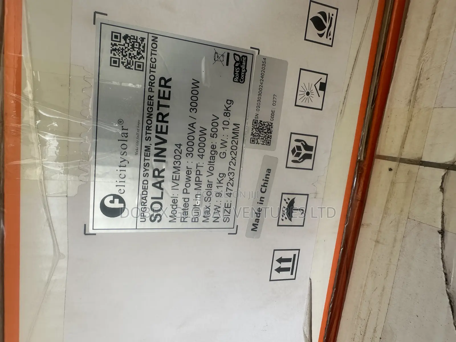 3kva Felicity Solar Inverter