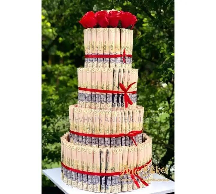 Money Cake and Bouquet in Benin City