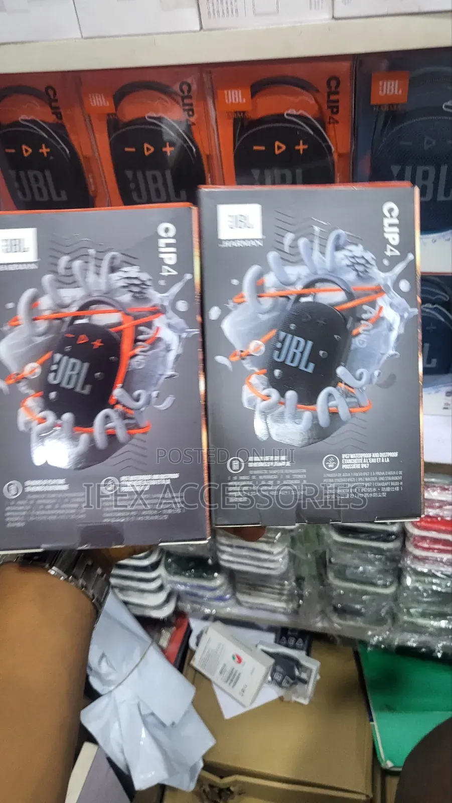JBL Clip 4 Speaker Waterproof Portable Bluetooth Speaker