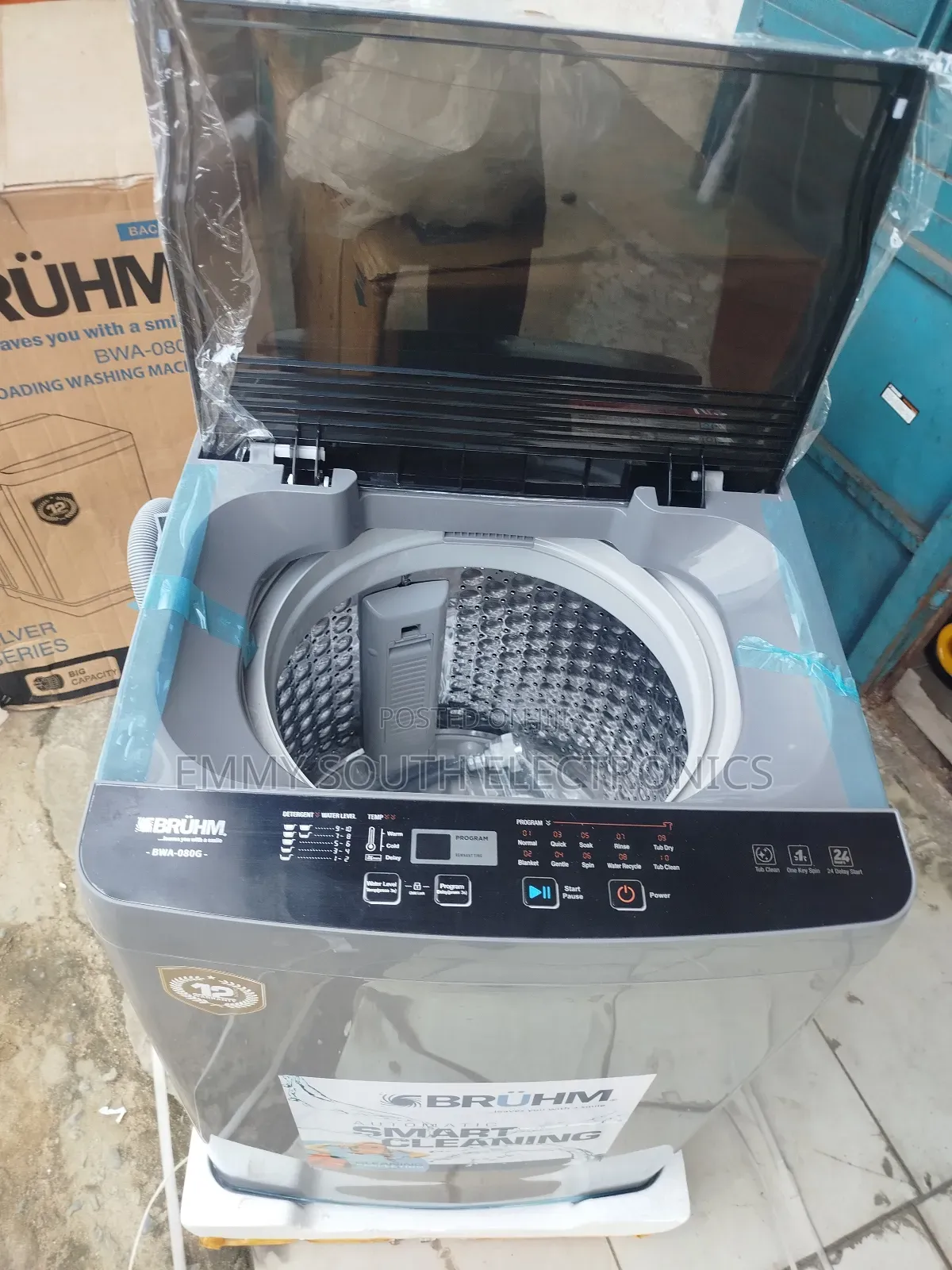 Bruhm Automatic Washing Machine 8kg