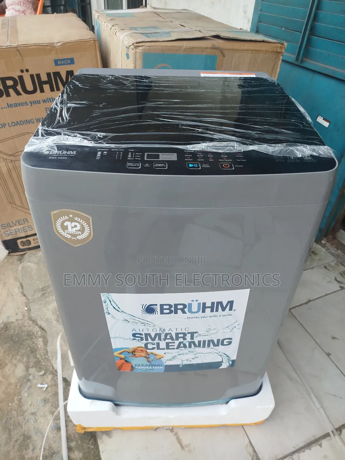 Bruhm Automatic Washing Machine 8kg