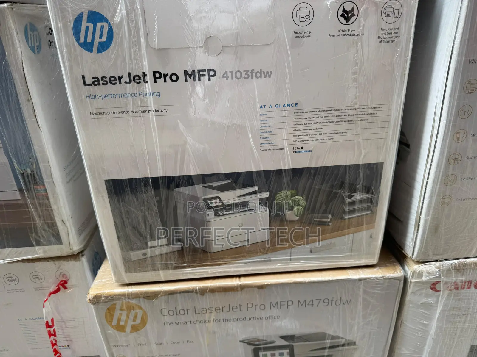 HP Laserjet Pro MFP 4103fdw Printer