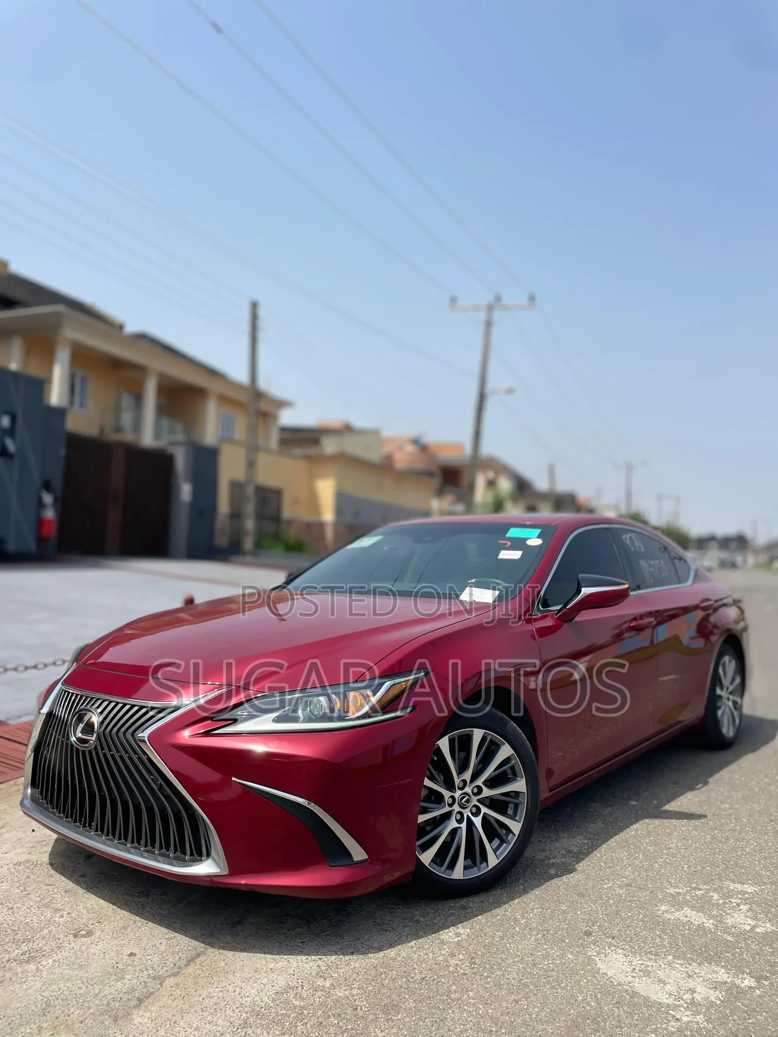 Lexus ES 350 Luxury 2021 Red