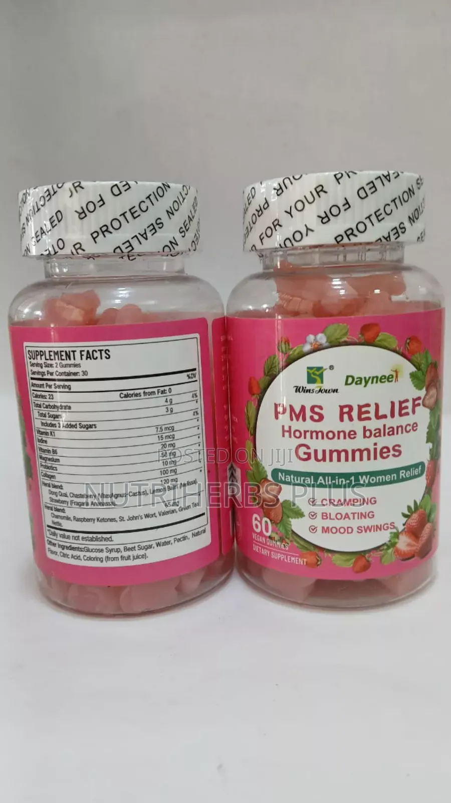 Winstown PMS Relief Gummies: Say Goodbye to PMS Discomfort.
