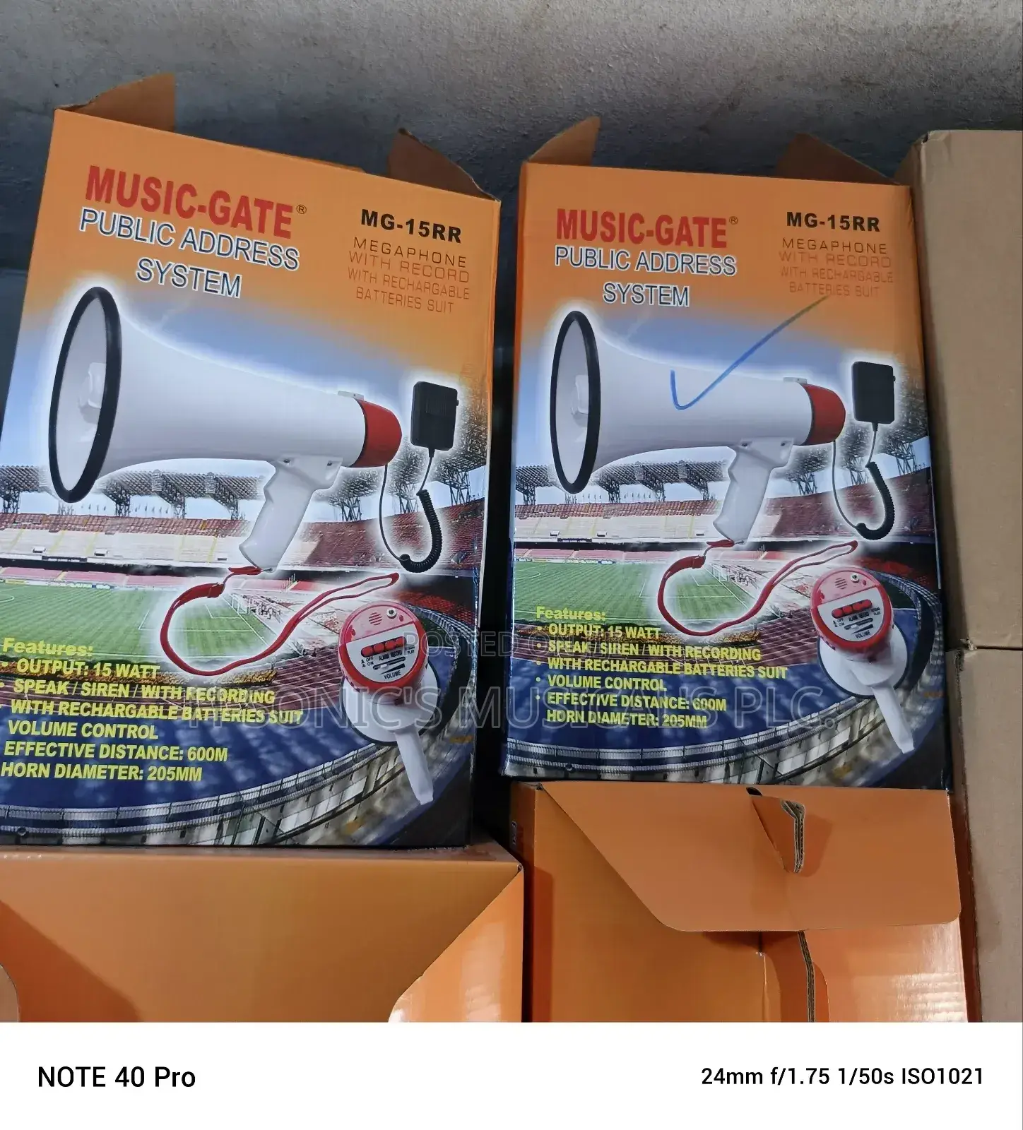 Original Bluetooth Public Address Recording Megaphone System
