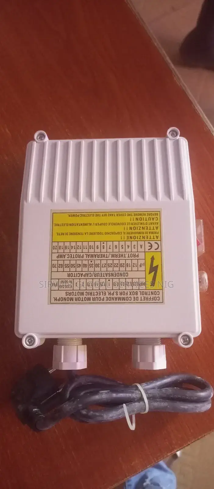 1.5 Horsepower Submersive Box for Pumping Machine