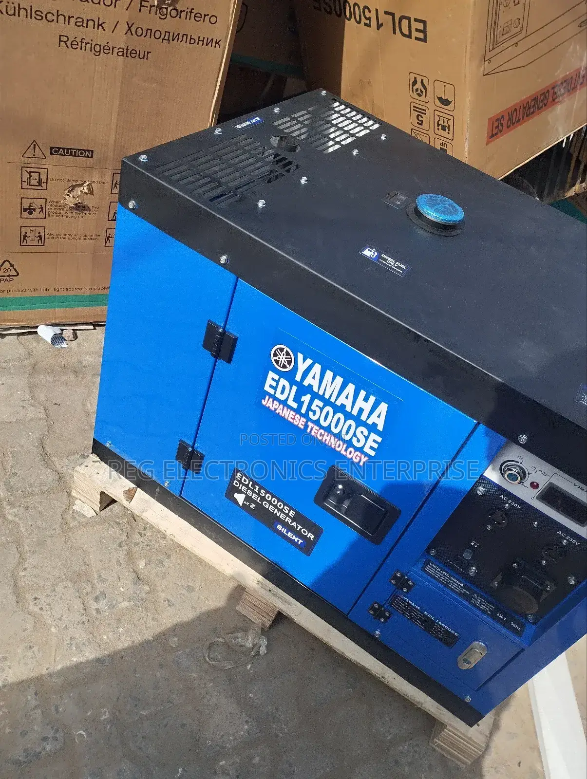 15 KVA Yamaha Diesel Generator