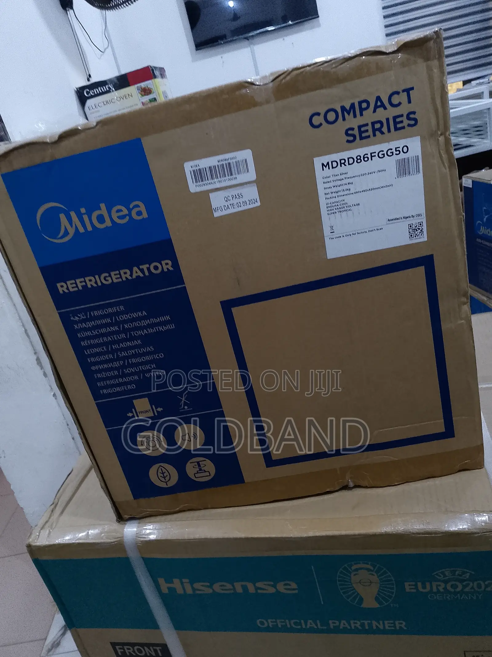 Midea 45L Single Door Silent Operation Refrigerator