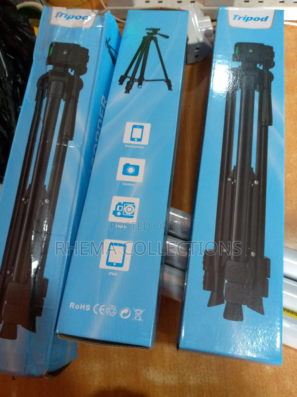 125cm Self Leveling Camera/Phone Tripod Stand Holder