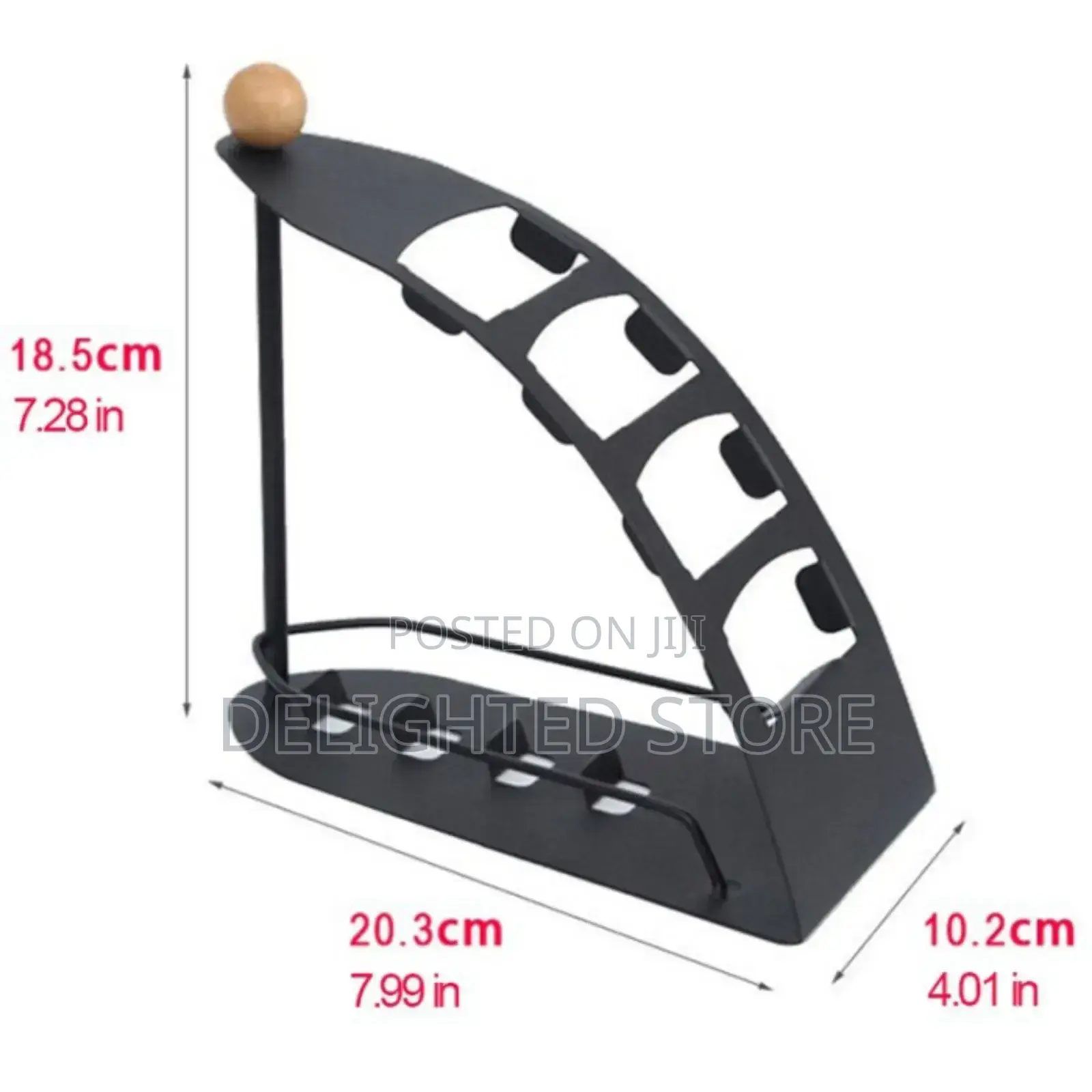 Big Sized Steel 4-Grids Remote Organizer