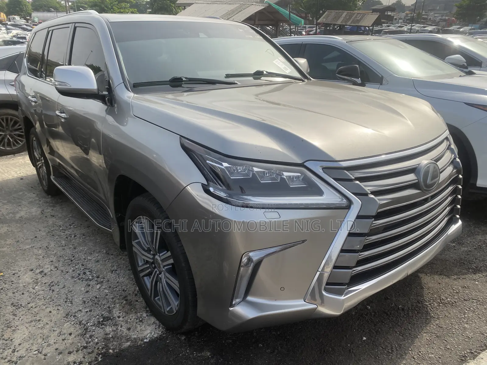 Lexus LX 570 AWD 2016 Gray