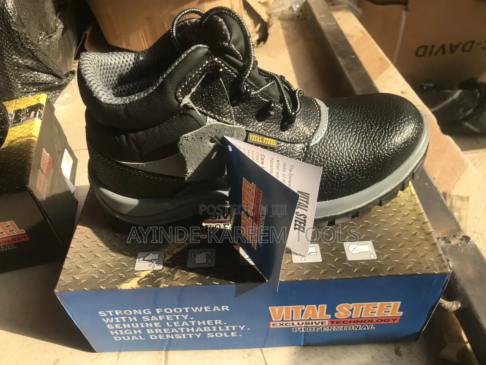 Safety Footwear(Boots) Vital Steel