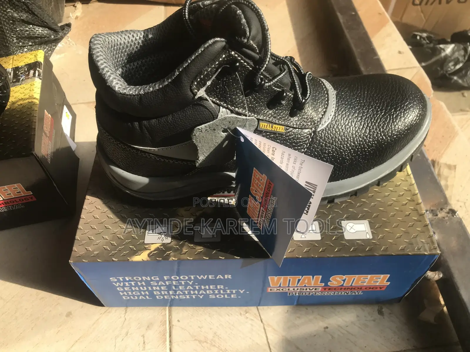 Safety Footwear(Boots) Vital Steel