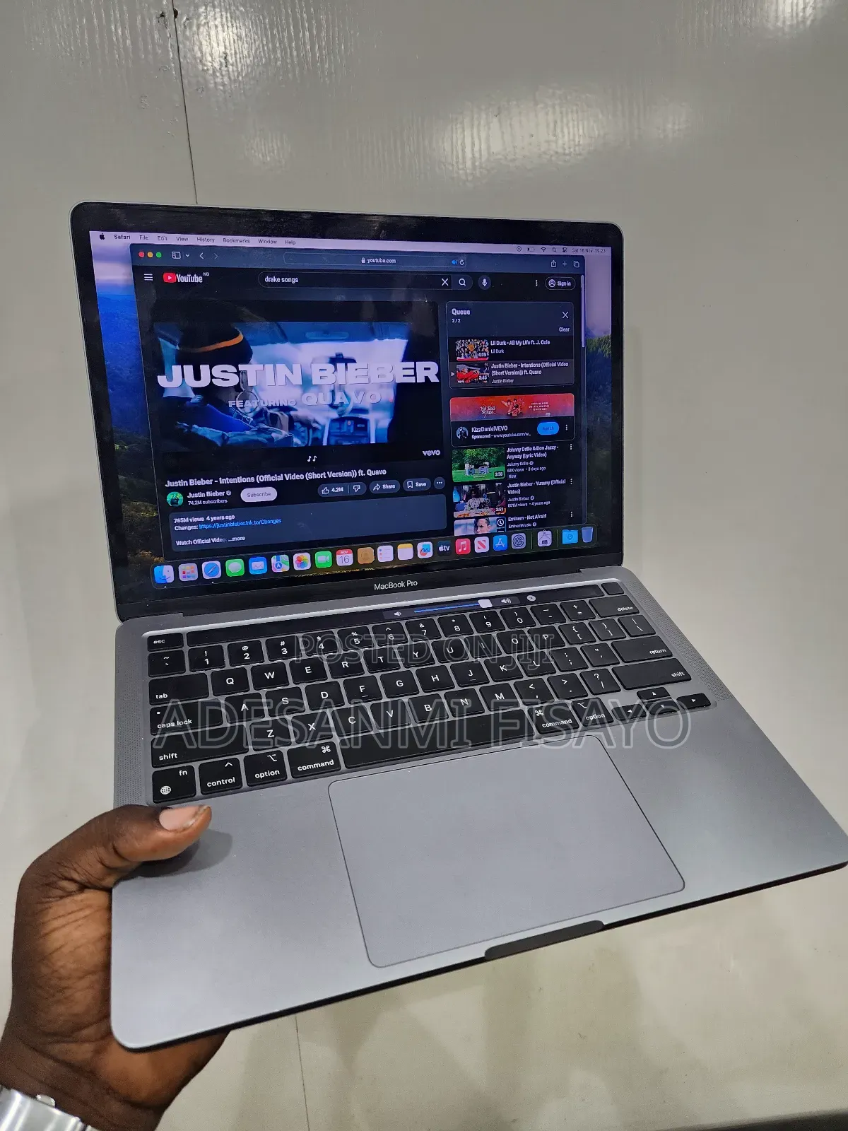 Laptop Apple MacBook Pro 2020 M1 16GB Apple M1 SSD 256GB