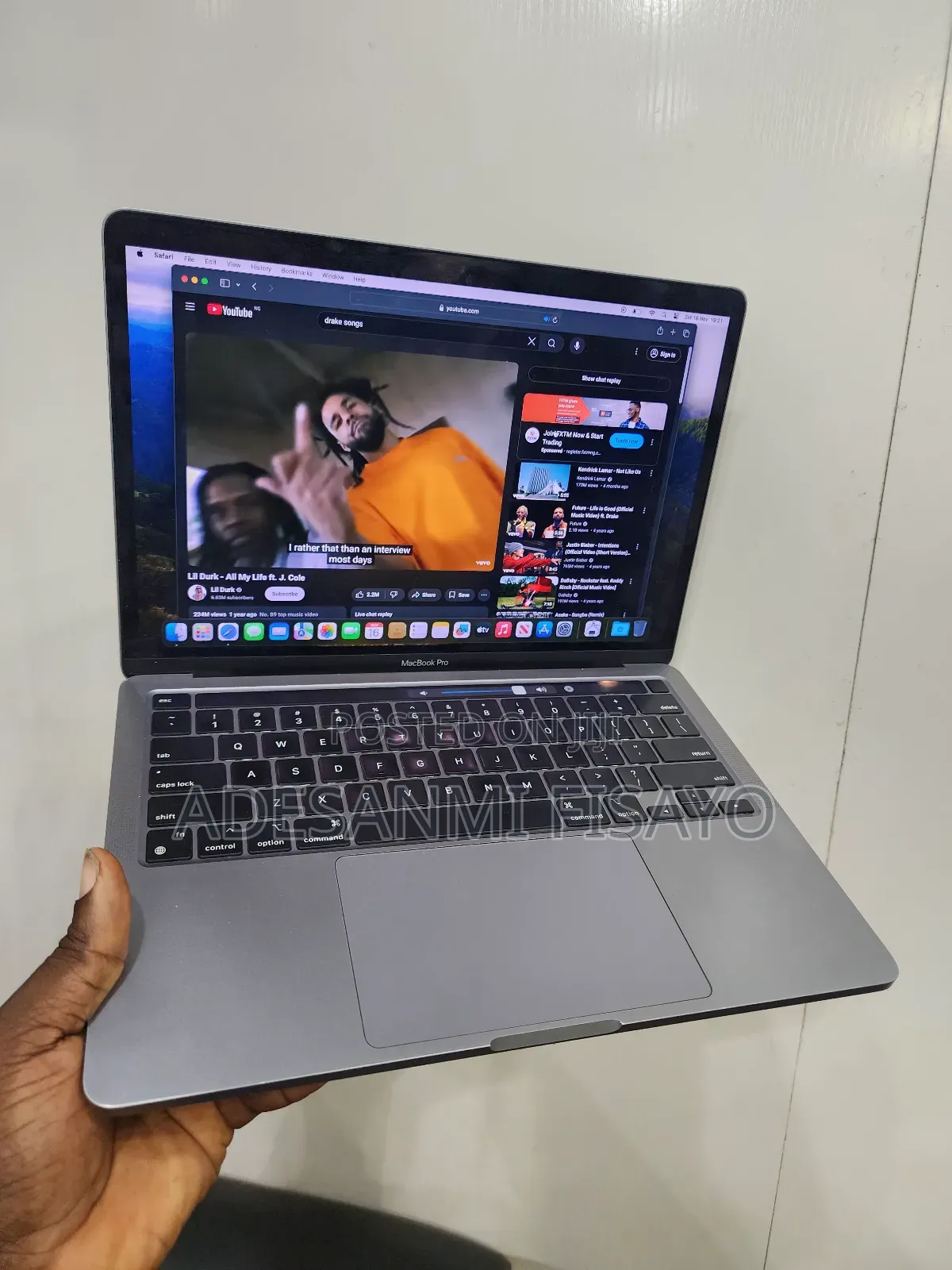 Laptop Apple MacBook Pro 2020 M1 16GB Apple M1 SSD 256GB