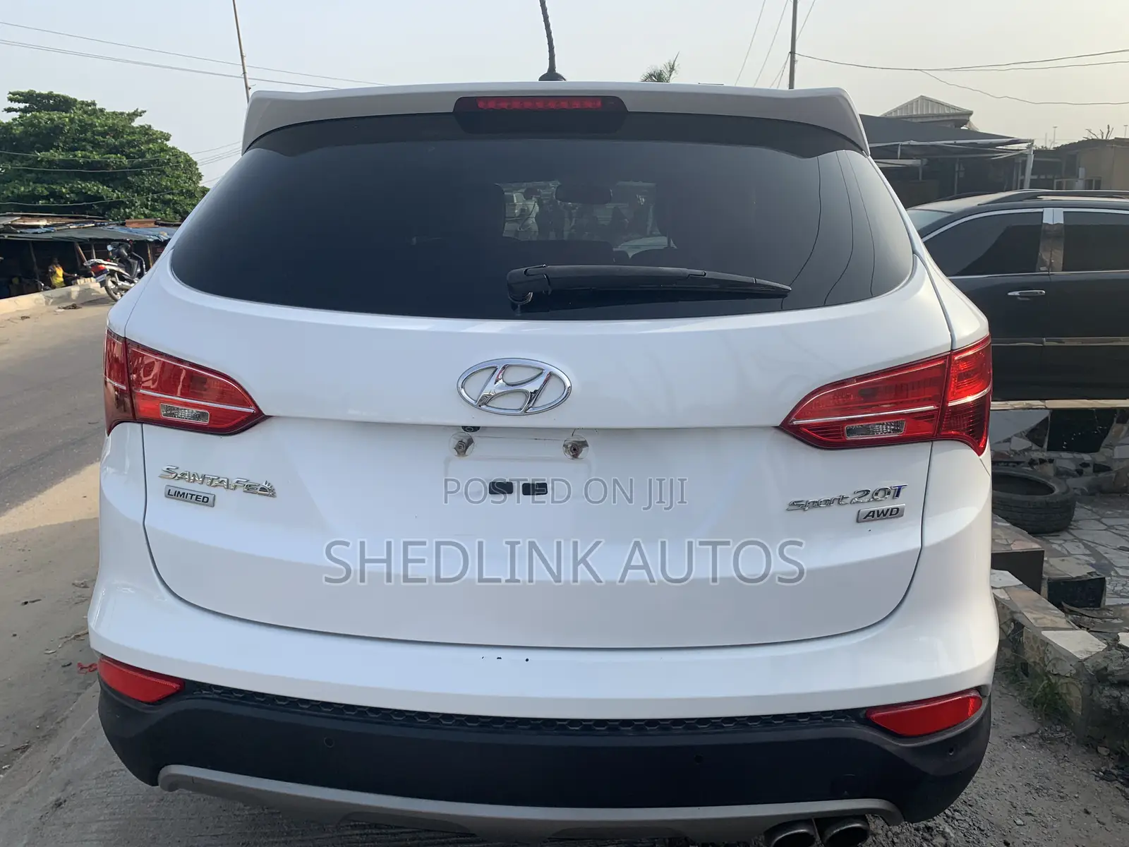Hyundai Santa Fe 2014 White