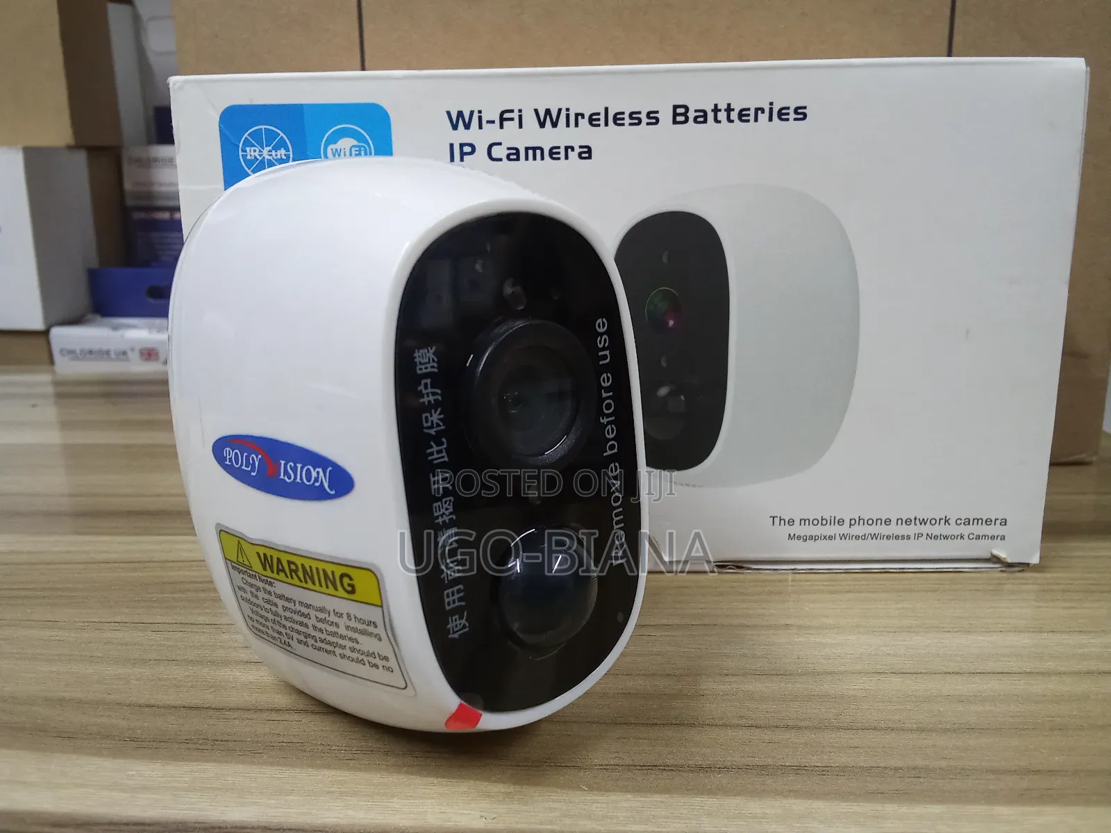 Wi-Fi Wireless Ip Camera With Inbuilt Battery