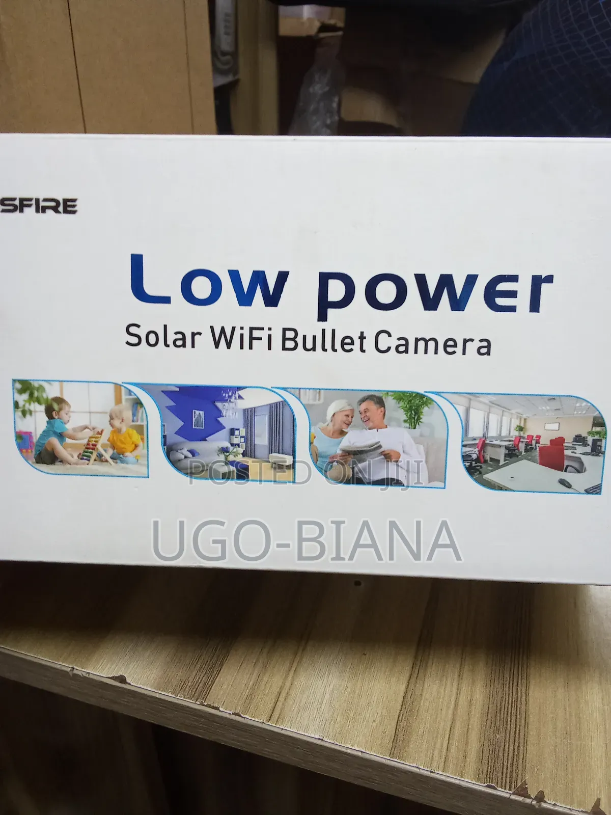 Solar Power Indoor Wifi Wireless Cctv Camera