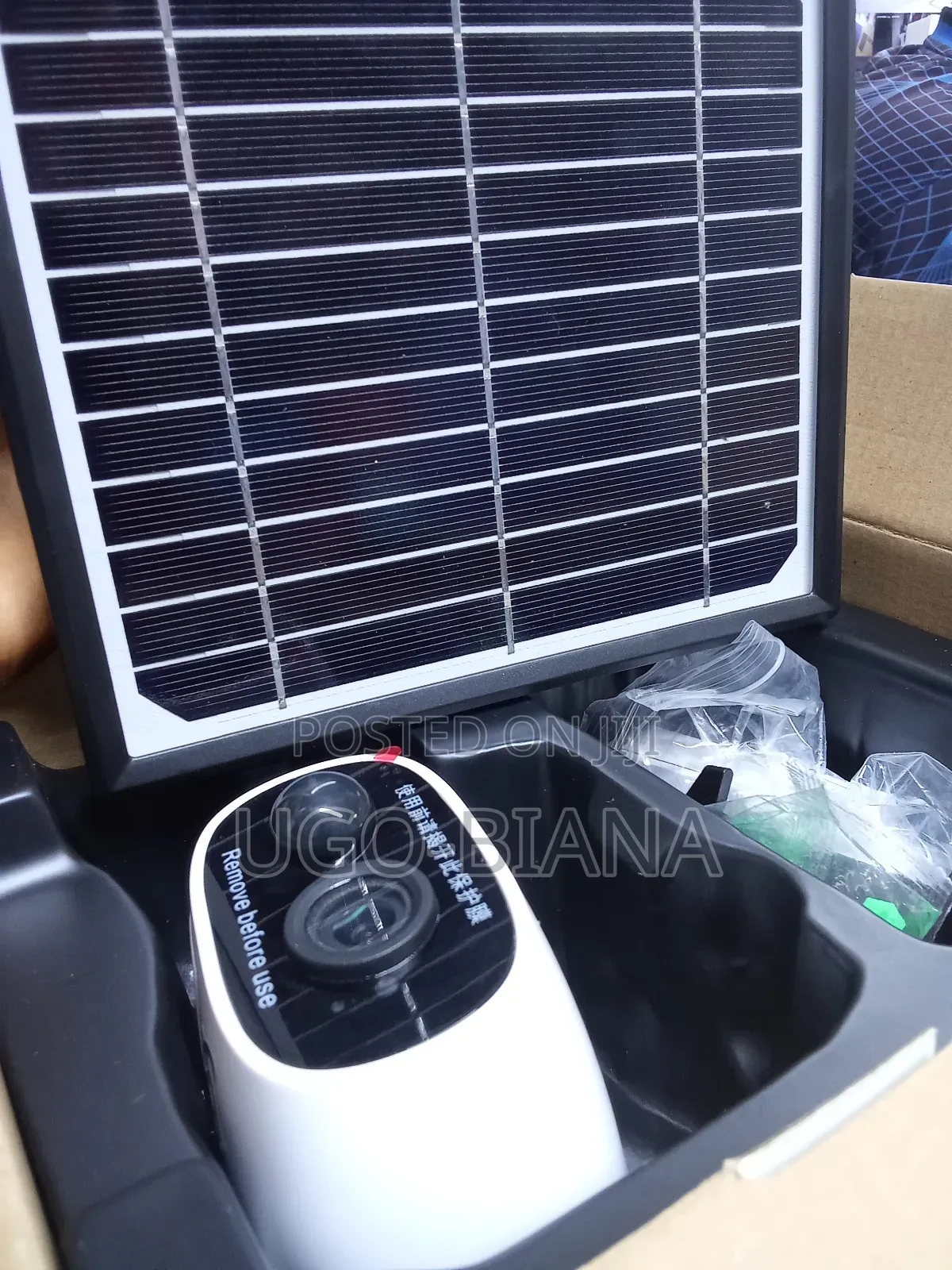 Solar Power Indoor Wifi Wireless Cctv Camera